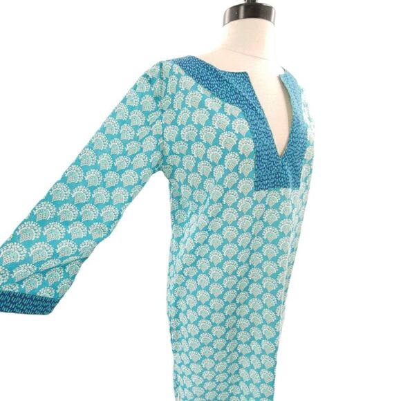 NWT Rock Flower Paper Marissa Teal dress cover-up size medium - Picture 3 of 9